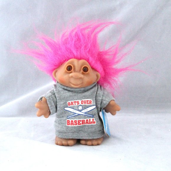 Vintage Dam Norfin Troll Bats Over Baseball 1986 Rare NWT - Picture 2 of 6